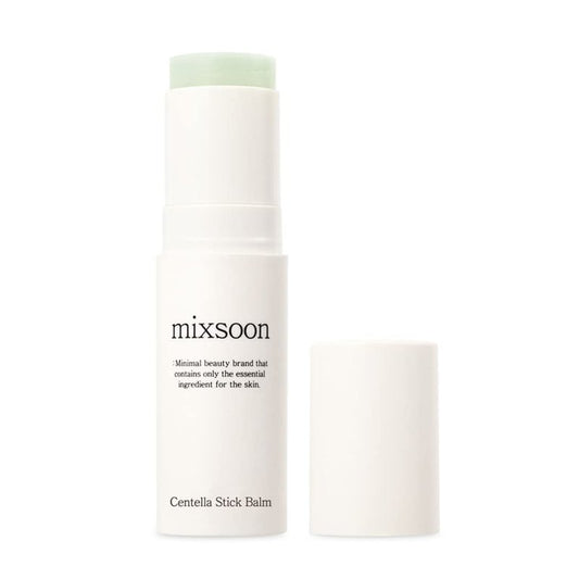 mixsoon Centella Stick Balm - Soothing, Moisturizing and Barrier Care Stick, Caming Balm 11.5g / 0.38 fl.oz. Korean Glass Skin Care