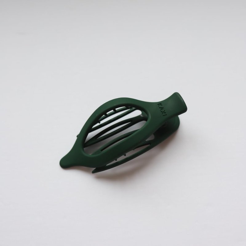 KAXI Lay Down 2.0 Hair Clip Claw, Perfect for Thick & Thin Hair, Strong Durable Hair Clip (Forest Green)
