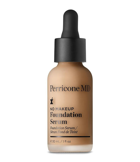 Perricone MD No Makeup Foundation Serum - Semi-Matte Hydrating Liquid Foundation Makeup - Fragrance Free, Vegan, Cruelty-Free - Buildable Medium Coverage for Dark Spots & Uneven Tone, Buff, 1 fl oz