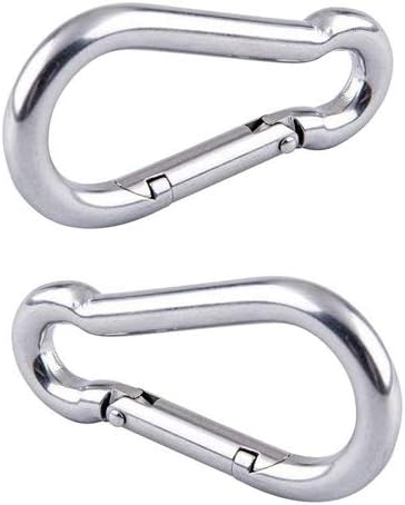 FITNESS MANIAC Strength Training Snap Hooks Gym Accessories Home Gym Hanging Cable Attachments Clips Exercise Machine Equipment