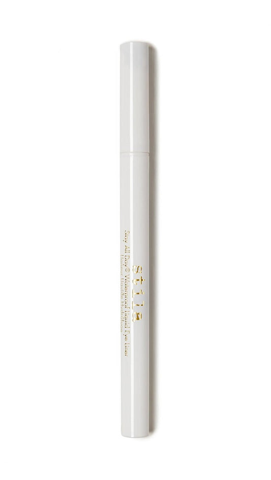 Stila Waterproof Liquid Eye Liner, Stay All Day Makeup with Fine Brush Tip Lasting Satin Finish, Smudge-Proof & Transfer-Resistant