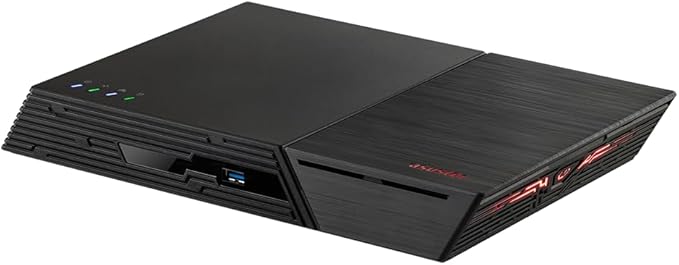 Asustor Flashstor 6 FS6706T - 6 Bay All-SDD NAS Storage, Quad Core 2.0GHz, Dual 2.5GbE Ports, 4GB RAM DDR4, Computer Network Attached Storage with 6 x 4TB NVMe SSD