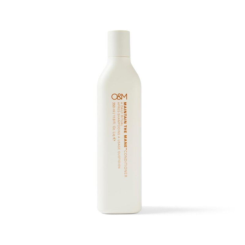O&M Maintain the Mane Hair Conditioner, Daily Hydrating Conditioner, All Hair Types, Organic Shea Butter, Vitamin E, Vitamin A, Amino Acids, Sulfate Free, Vegan, Cruelty Free, Made in Australia, 350ml