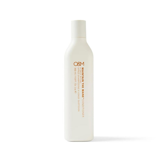 O&M Maintain the Mane Hair Conditioner, Daily Hydrating Conditioner, All Hair Types, Organic Shea Butter, Vitamin E, Vitamin A, Amino Acids, Sulfate Free, Vegan, Cruelty Free, Made in Australia, 350ml