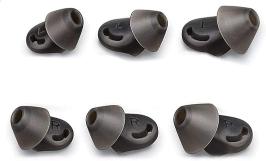 Wiki VALLEY Voyager 6200 UC Eartips Replacement,in-Ear Gels Kit for Plantronics Backbeat Go 410 Headphone-3 Pair Large