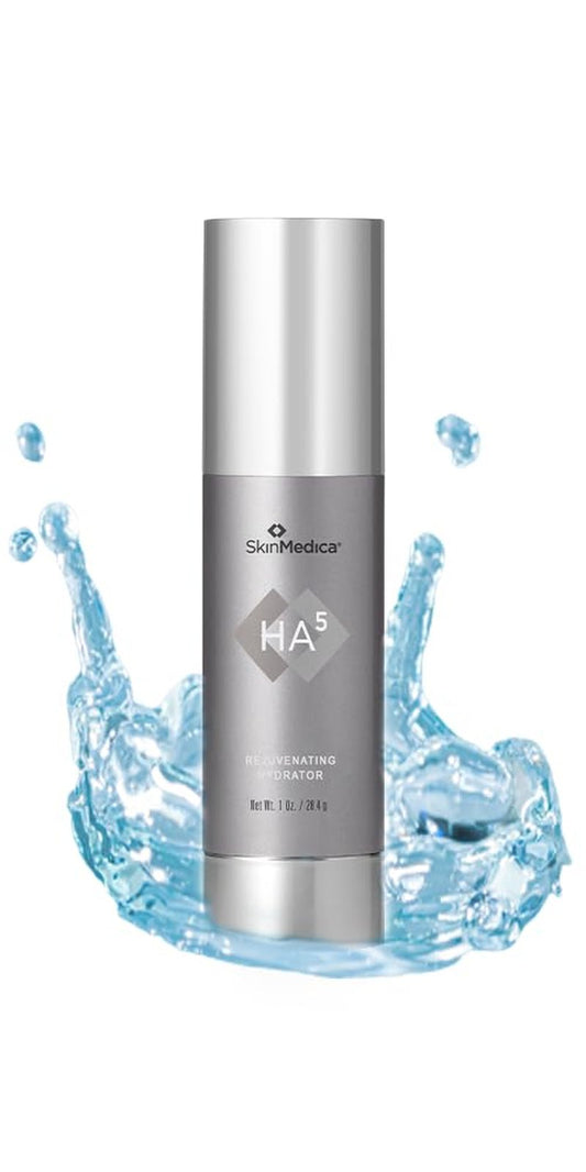 SkinMedica HA5 Rejuvenating Hydrator Hyaluronic Acid Serum for Face with Five Types of Hyaluronic Acid that Smooth Fine Lines and Wrinkles,For All Skin Types,2 Oz,(Pack of 2)