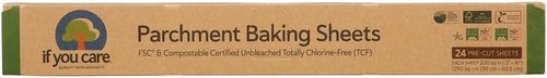 If You Care - Baking Sheets | Eco-Friendly 31.75Cm X 40.64Cm | 2 Pack of 24 Sheets