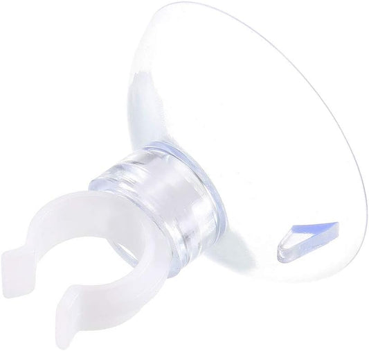 Uxcell Aquarium Suction Cup Clips - Airline Tube Holders for Fish Tank | Clear 10mm, 6 Pcs