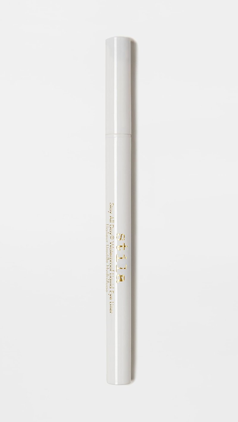 Stila Waterproof Liquid Eye Liner, Stay All Day Makeup with Fine Brush Tip Lasting Satin Finish, Smudge-Proof & Transfer-Resistant