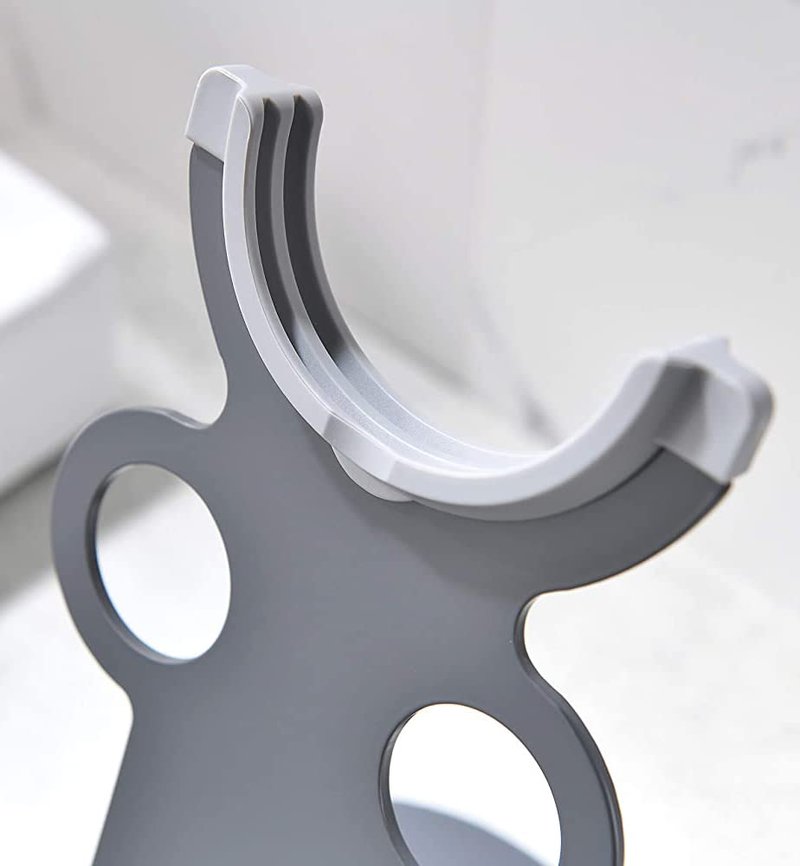 PUROSUR Hair Dryer Stand for Dyson Supersonic, Hair Dryer Holder Organizer for Diffuser Nozzle, Bathroom Countertop Storage Stand