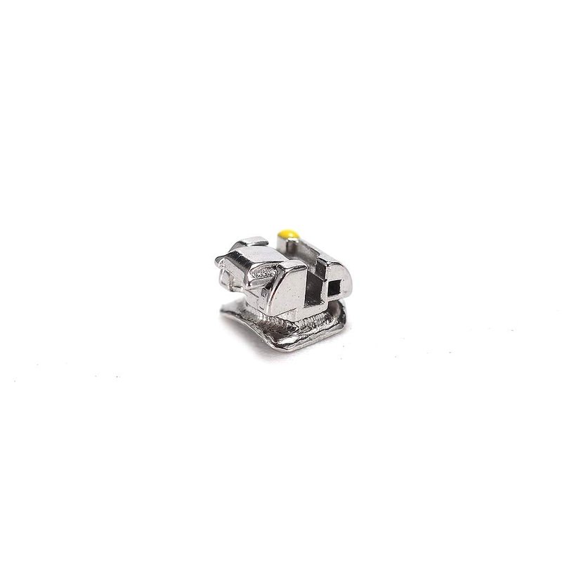 SNAWOP Orthodontic Self-Ligating Brackets 20PCS Dental Metal Braces with Open Tools Slot. Roth 022 3-4-5 with Hooks