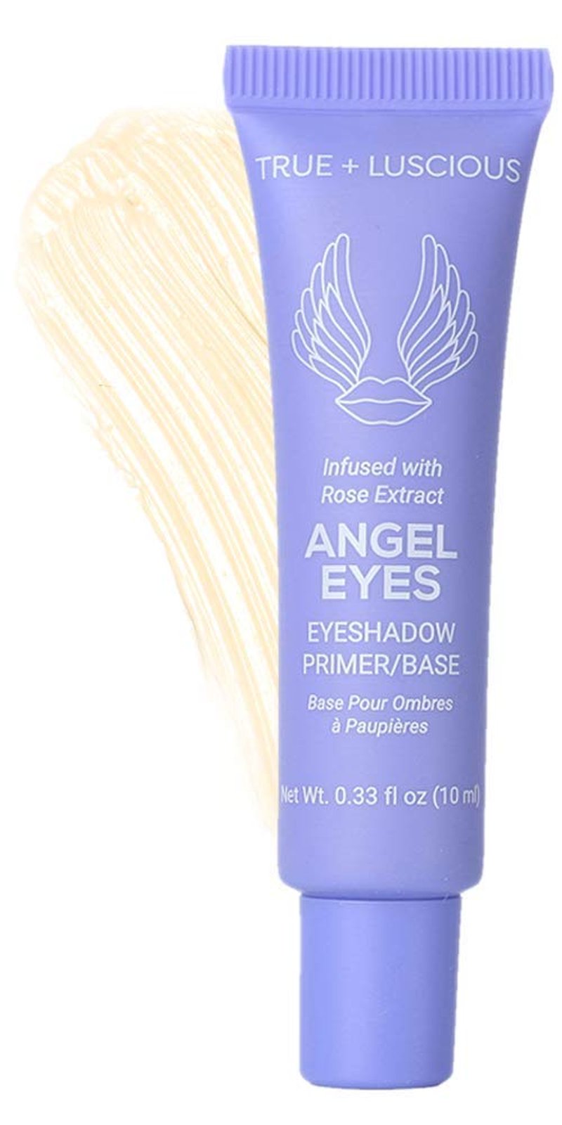 True + Luscious Brow Definer Pencil | Pomade and Powder Combo with Organic Castor Oil | Fills Shapes Eyebrows Waterproof Long-Lasting Vegan Cruelty-Free Clean | Rose Extracts Bentonite Clay | Blonde