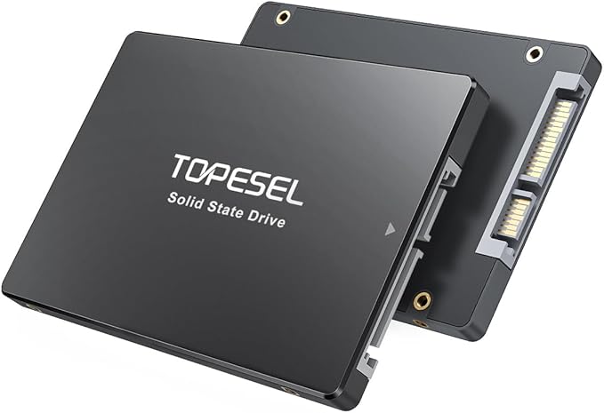 TOPESEL 480GB SATA III SSD 2.5" Internal Solid State Drive with 3D NAND Flash for Laptop, Tablet, Desktop, PC