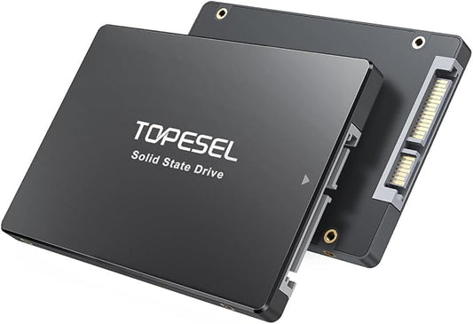 TOPESEL 480GB SATA III SSD 2.5" Internal Solid State Drive with 3D NAND Flash for Laptop, Tablet, Desktop, PC