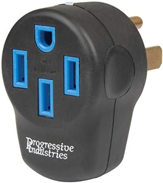 Progressive Industries PSK-50 Portable Surge Protector Kit, Black, 50 Amp