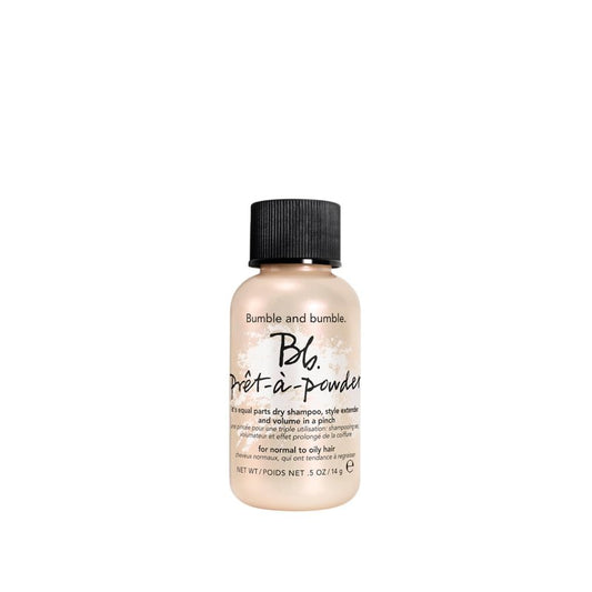 Bumble and bumble. Prêt-à-powder Dry Shampoo Powder | Adds Volume, Texture + Absorbs Oil | Non-Aerosol | For All Wavy + Straight Hair Types, Mini Travel Size, 0.5 Ounce