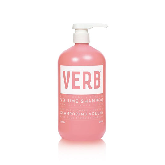 VERB Volume Shampoo 32 fl oz- Gently Cleanses, Lifts Flat Hair + Adds Volume - Sulfate, Paraben and Gluten Free