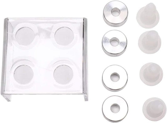 DIY Lipstick Mold - 9mm Silicone Lipstick Filling Tube for Handmade Lip Balm | 4 Holes Design