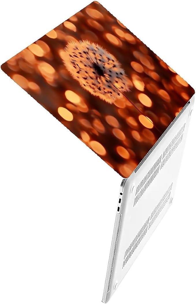 COTAIL Compatible with MacBook Air 13.3 13.6 Inch Case 2022 2021 2020 2019 Plastic Hard Shell Case Cover,13.3 Pro(A1706/A1708/A1989/A2159/A2289/A2338), Dandelion
