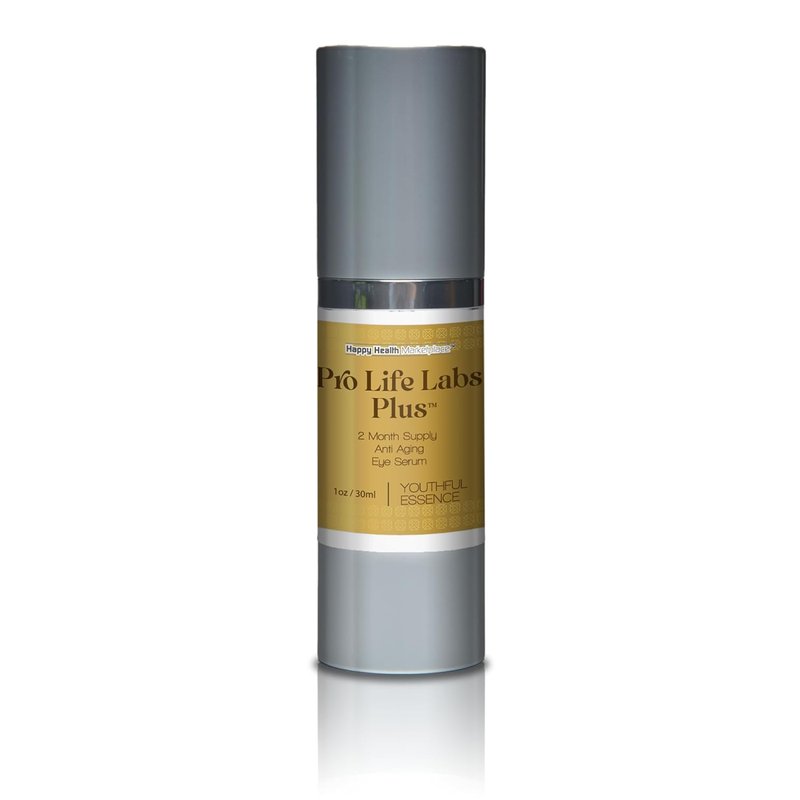 Pro Life Labs Plus Eye Cream - Anti-Aging & Anti-Wrinkle Formula | 2-Month Supply for Rejuvenated Skin