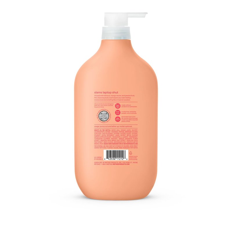 Method Body Wash - Island Mist Scent | 28oz Bottle (Pack of 2) for Refreshing Clean