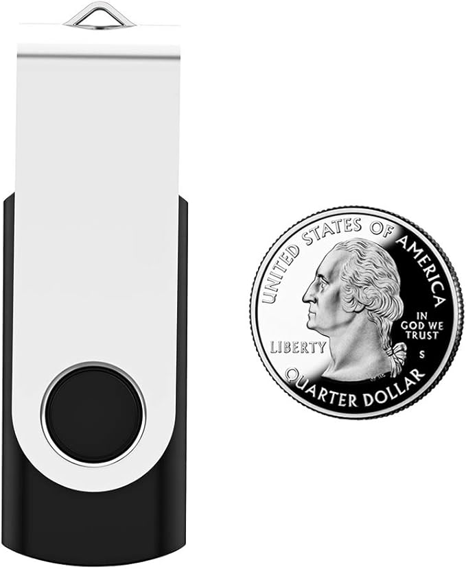 Maspen 20 Pack 8GB USB Flash Drive 2.0 Bulk USB Thumb Drives Memory Stick Jump Drive Zip Drives (8GB, 20 Pack)