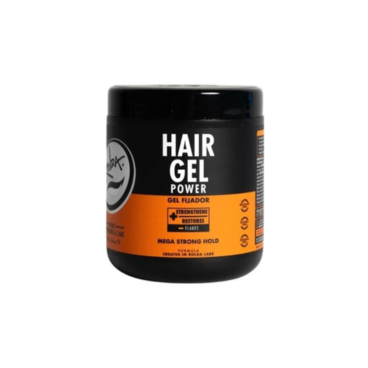 Rolda Power Strong Hold Hair Gel for Men - Styling Gel Formula for Wet Look - High Shine, Strengthening & Hair Loss Control - Alcohol & Residue Free (35.2 oz)