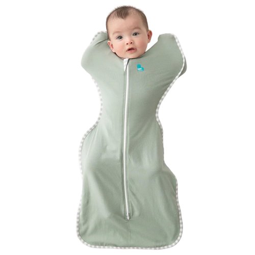 Love to Dream Swaddle Up - Baby Sleep Sack for Self-Soothing | Lite 0.2 Tog, 13-19 lbs, Olive