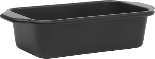 Oster Teston Nonstick Carbon Steel Loaf Pan - 9 x 5 Inch, PFAS-Free, Easy Release Bakeware, Matte Black