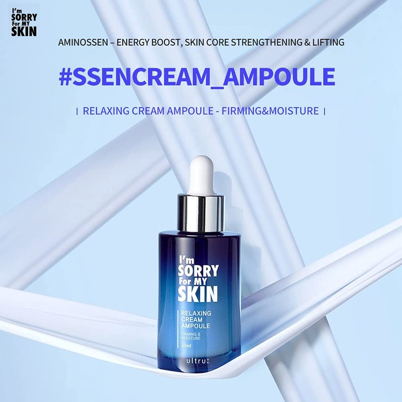 Relaxing Skin Cream Ampoule - Soothing Hydration for All Skin Types
