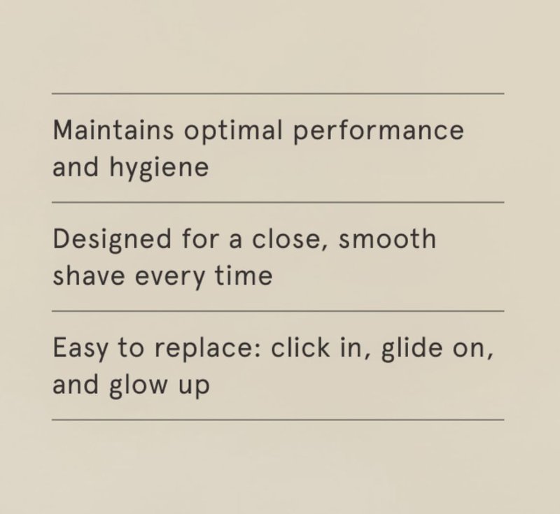 Barefaced Dermaplaning Razor Replacement Blades, 3 Stainless Steel Refills – Peach Fuzz & Dead Skin Removal, At-Home Facial Shaving