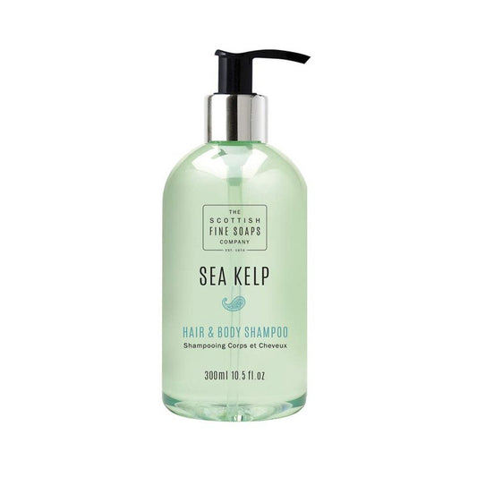 Scottish Fine Soaps Sea Kelp Hair and Body Shampoo 10.5 Oz