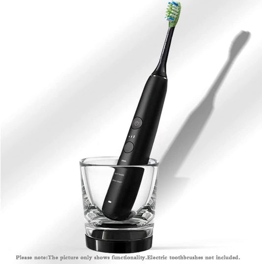 Replacement Electric Toothbrush Charger Base Charger Glass Cup CBA2001 Compatible with Philips Smart 9300 9500 9700 Series, Replacement Soni Care for HX9901 HX9903 HX9924 HX9954 HX9957 HX9984