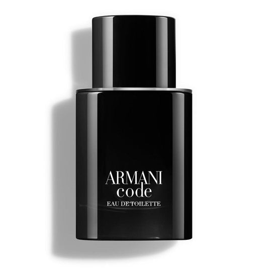 Armani Beauty - Code - Eau de Toilette - Cologne for Men - Ambery Woody Fragrance - Citrus, Lavandin, Tonka Bean Notes - 1 Fl Oz