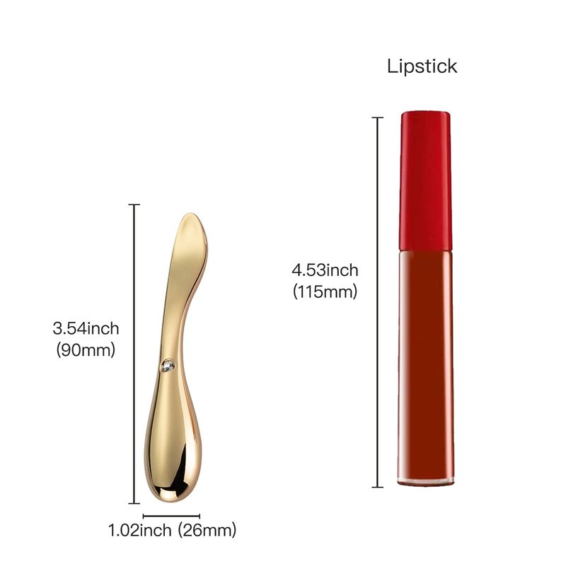 Tekson Faical Roller Massager and 3PCS Eye Roller Cream, 3D Metal Face Massage Tool for Reduce Puffines