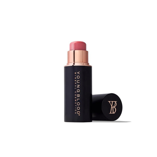 Youngblood VividLuxe Crème Blush Stick - Mulberry Shade for Radiant, Flawless Skin