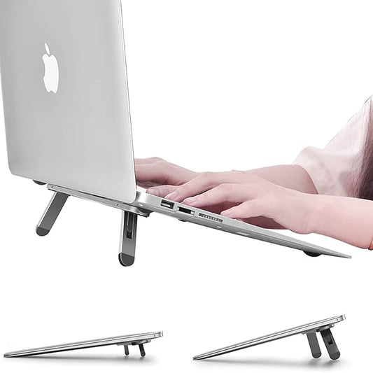 nediea Laptop Stand for Desk,Laptop Cooling Stand,Keyboard Riser, Ergonomic Laptops Elevator for Desk, Laptop Riser Compatible with MacBook Air Pro, with Dell, with HP, More 10-15.6” Laptops