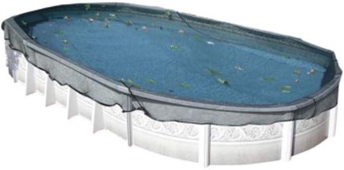 Doheny’s Professional Grade Leaf Nets for Above Ground Pools – 33' Round – Makes Clean-Ups Fast – Lightweight, Versatile & Durable – Keeps Leaves Out
