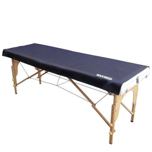 Waxness Non-Sticky Sugaring and Waxing Pad – 72 x 27 Inch size, Black Colour – Reusable Polyurethane Cover for Waxing and Treatment Tables
