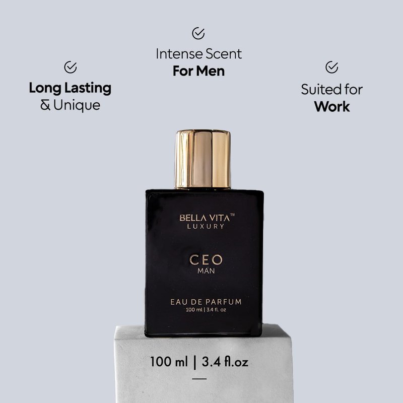 Luxury CEO Men's Cologne Gift Set - Long-Lasting Perfume with Lemon, Lavender, Tonka & Agarwood | Perfect for Gifting