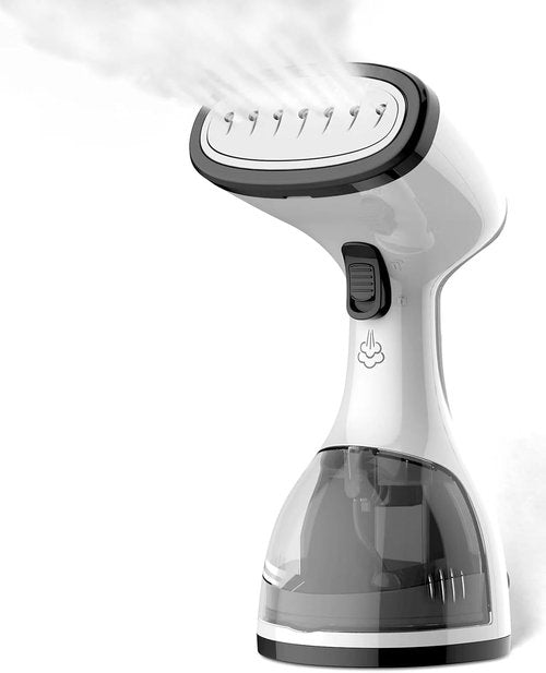 Kolohoso Handheld Garment Steamer - 1500W Fast Heat Up, Portable Travel Steamer with 260ml Tank - Grey