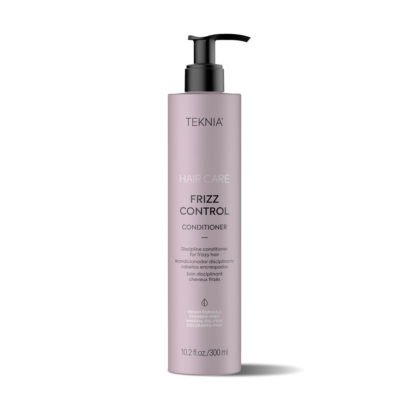 Lakmé Teknia Frizz Control Leave In Conditioner, Anti Frizz Conditioner for Frizzy or Curly Hair, 10.2 Fl Oz