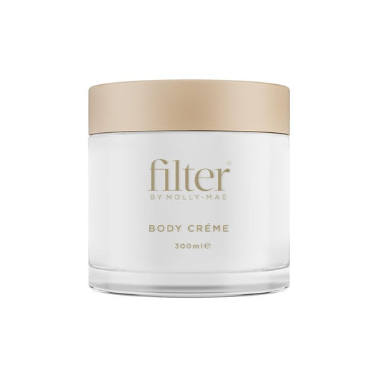 FILTER BY MOLLY-MAE Body Crème | Ultra-Hydrating Body Moisturizer for Women | Tan Extender, Enriched with Shea Butter & Natural Oils | Skin Moisturizer