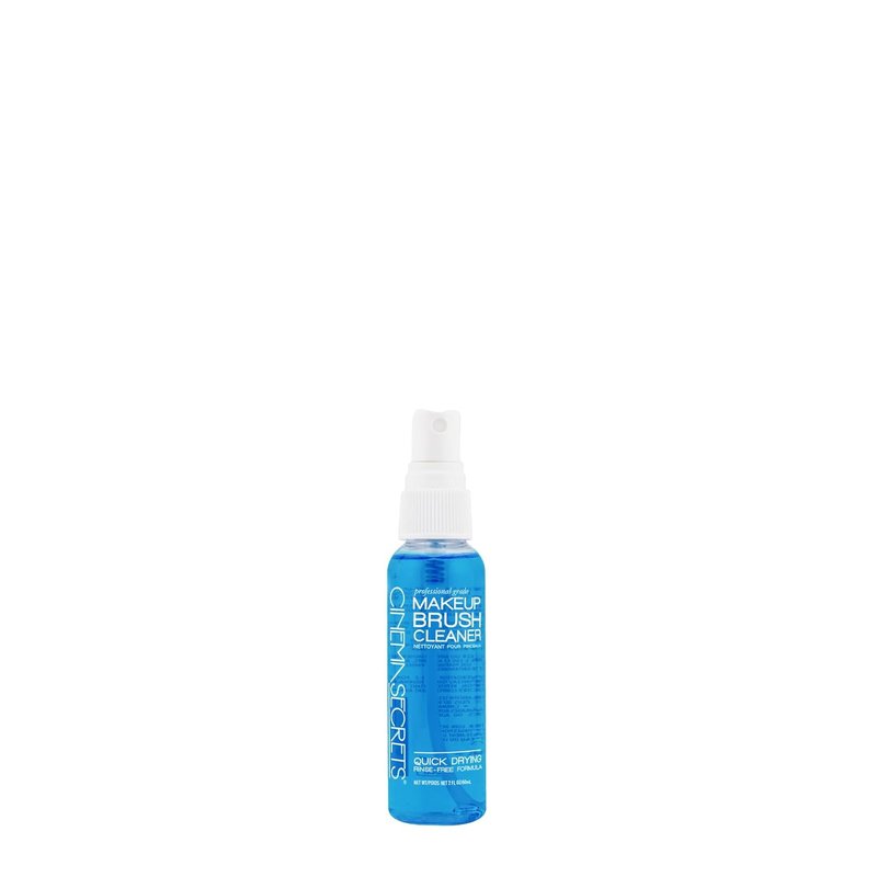 Cinema Secrets Makeup Brush Cleaner Spray - Original Blue Vanilla Formula | Quick-Drying & Rinse-Free