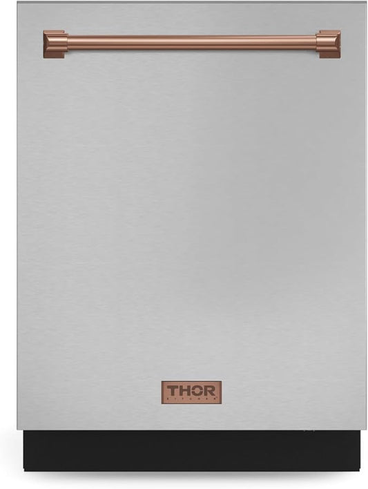 Gordon Ramsay by THOR Kitchen 24 Inch Dishwasher Stainless Steel/Rose Gold