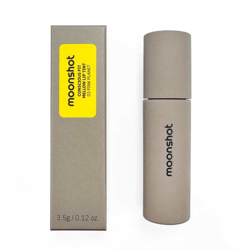 Moonshot KOREA Conscious Fit Mellow Lip Stain Longwear, Weightless, Not Animal Tested,Glow-Boosting, Long-Lasting, Comfortable, Non-Sticky,k-beauty, (Space Rose, 05)