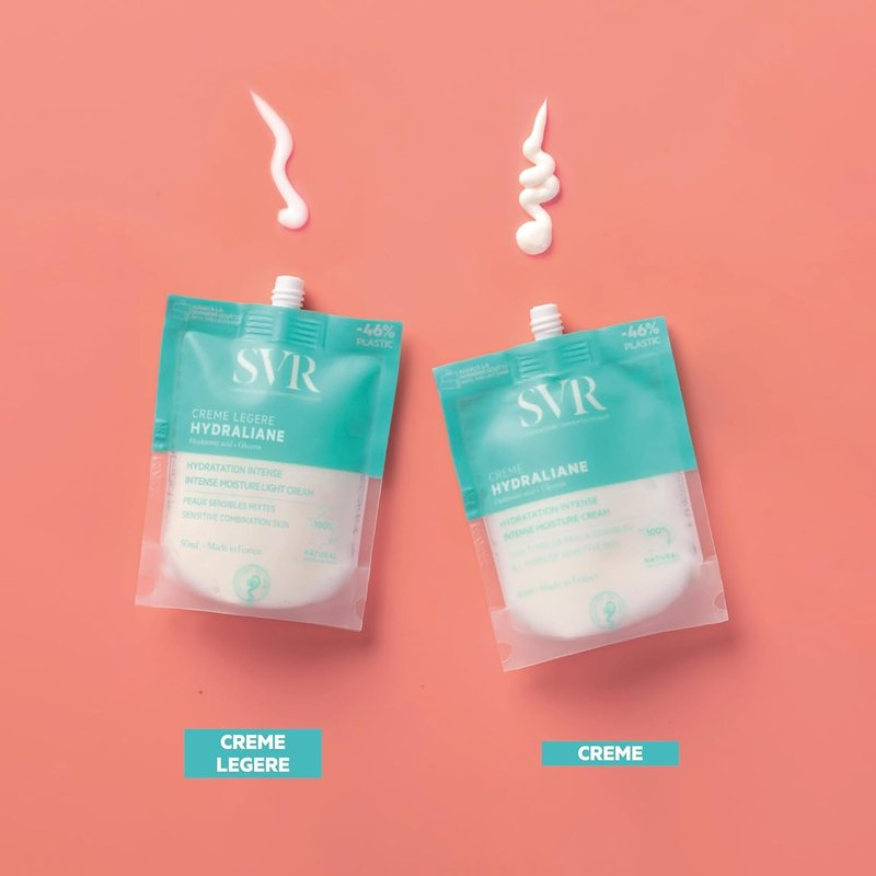 SVR - Hydraliane Hydrating Face Cream - Face Moisturizer for Normal to Dry, Sensitive Skin - All day Hydration - Dermatologically Tested, Hypoallergenic - Naturally-Derived Ingredients - 1.3 fl.oz