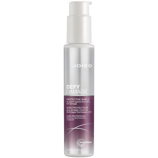 Joico Defy Damage Protective Shield - UV & Thermal Protection for Color-Treated Hair | Strengthens Bonds & Preserves Color with Moringa Seed Oil