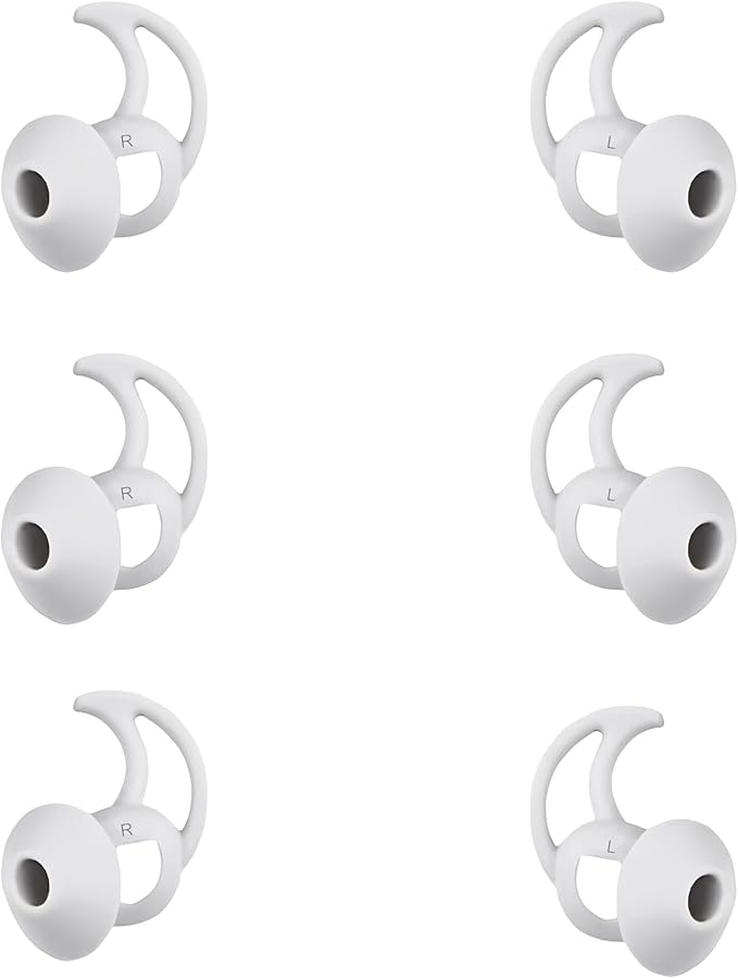 CYADCI Silicone Earbud Tips 3 Pairs Small Eartips Compatible with Bose QuietComfort Earbuds and Sport Earbuds