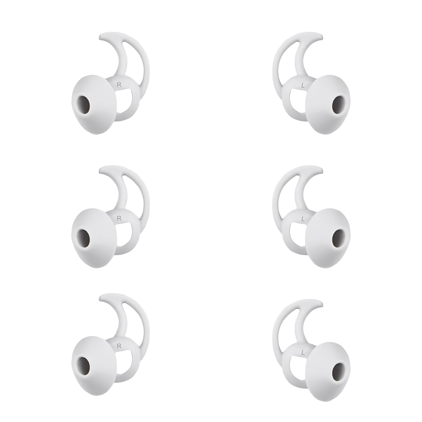 CYADCI Silicone Earbud Tips 3 Pairs Small Eartips Compatible with Bose QuietComfort Earbuds and Sport Earbuds